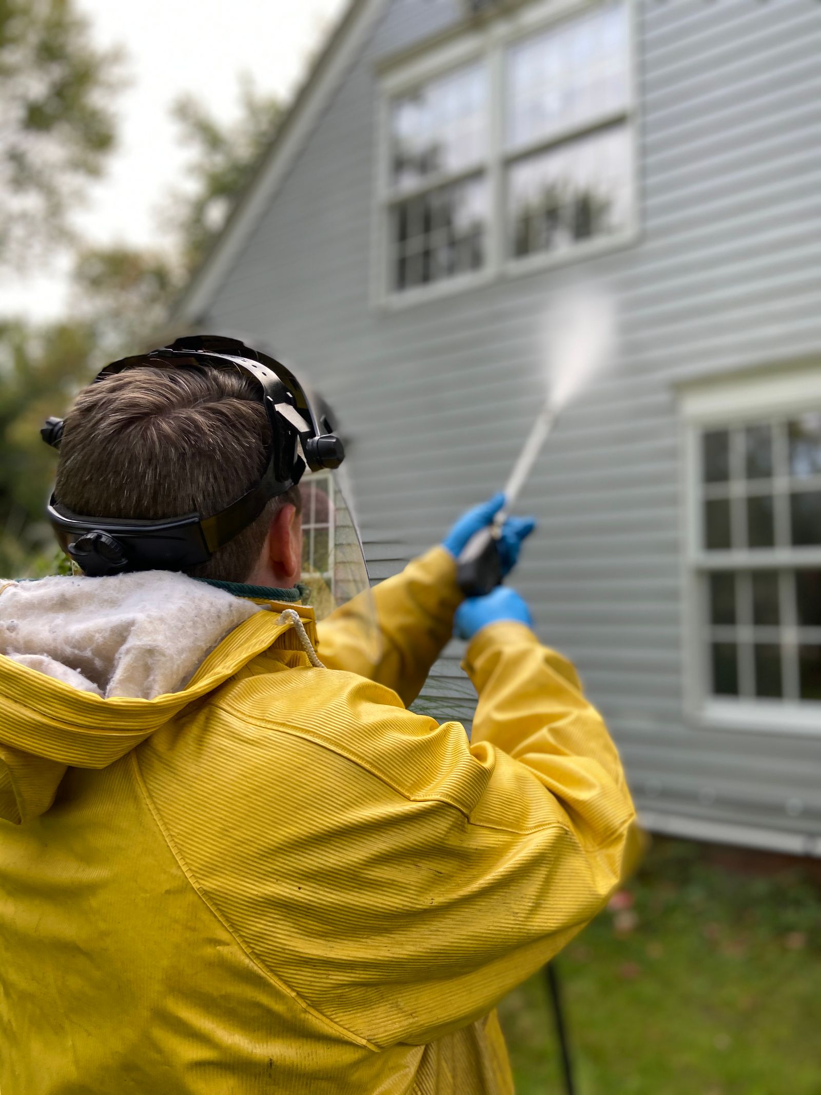 JENS and Family Pressure Cleaning at work